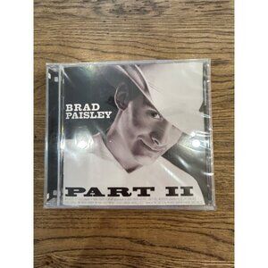 Brad Paisley Part II CD Album 2001 Country Arista Label New Sealed